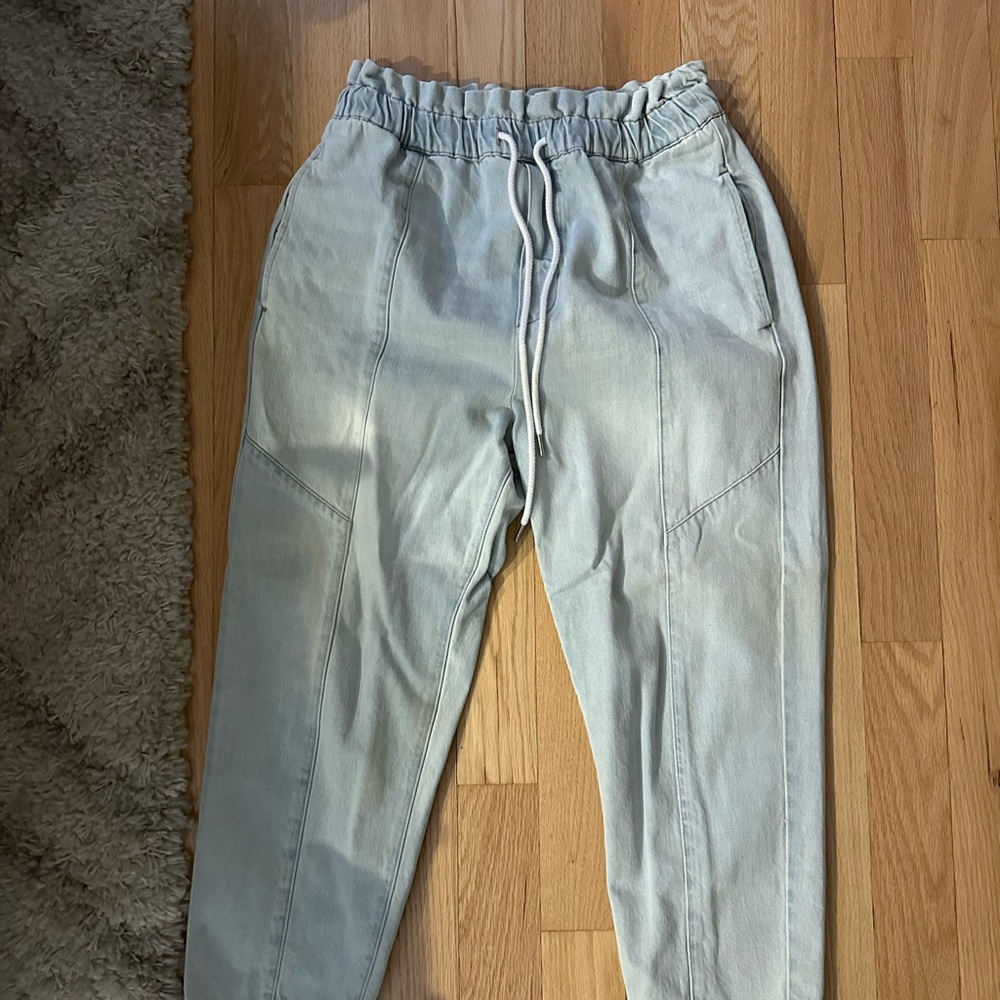 Pistola trendy jean joggers